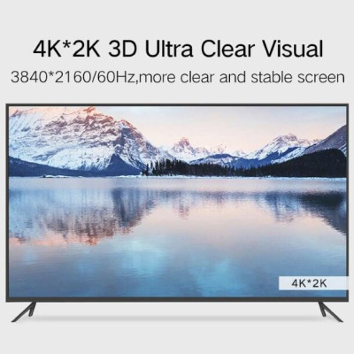 Ugreen UG30475HD117TK 0.5M màu Bạc Cáp tín hiệu HDMI chuẩn 2.0 sợi siêu nhỏ cao cấp - HÀNG CHÍNH HÃNG