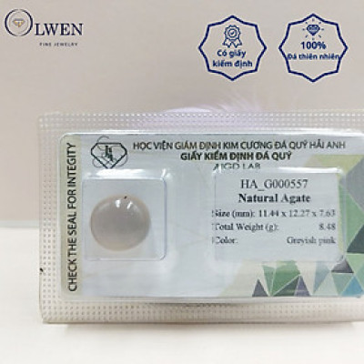 Viên đá Mã não (Agate) thiên nhiên HA_G000557