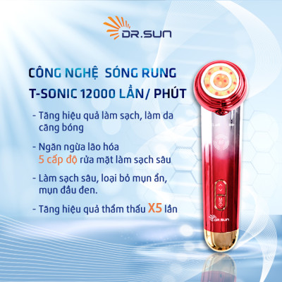 Máy nâng cơ & trẻ hoá da Dr.Sun VENUS 5.0 - Hàng chính hãng