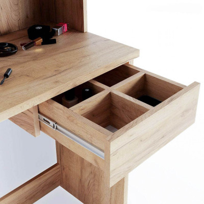 Bàn trang điểm gương đèn sang trọng SMLIFE Majesco