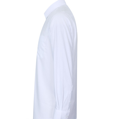 Áo sơ mi nam tay dài form suông Khatoco A1MD498T1-CNTR513-2605-D-TRẮNG GÂN