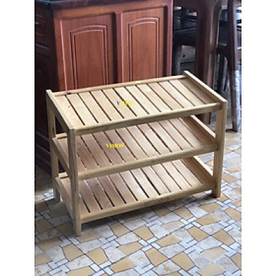Kệ giày dép gỗ tự nhiên VIMOS ( đủ các size )