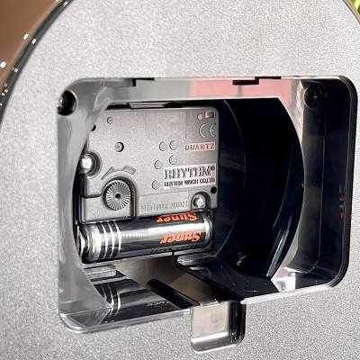 Đồng hồ để bàn Nhật Bản Rhythm 4SG696WT23 Kt 21.3 x 27.1 x 12.2cm, 1.3kg Vỏ nhựa