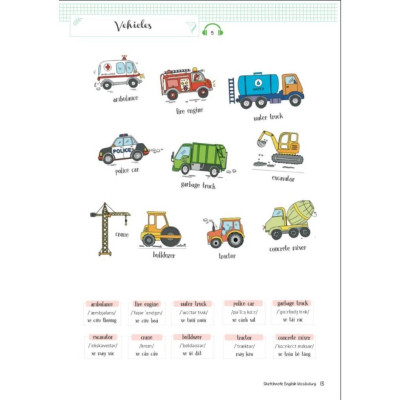 Sách - Sketchnote English Vocabulary - Học Nhanh Từ Vựng Tiếng Anh Qua Sketchnote - MCBooks