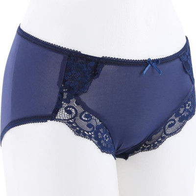 Bộ 5 Quần Lót Nữ Thun Lạnh Phối Ren Mignon QN015 - Màu Ngẫu Nhiên