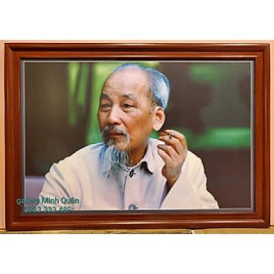 Ảnh gốc màu Chủ tich Hồ Chí Minh kính yêu