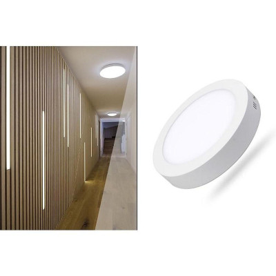 Đèn Ốp Nổi, Đèn LED Panel ốp trần 24W tròn/vuông - Thương hiệu MPE