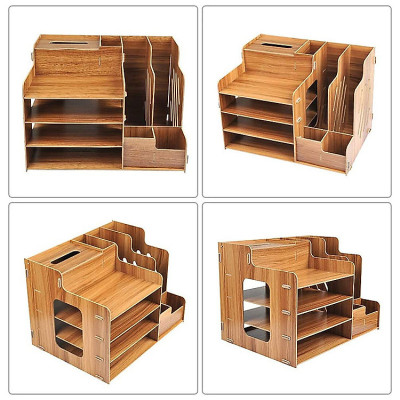 Kệ Đựng Hồ Sơ Khay Đựng Tài Liệu Giá Sách Để Bàn Chất Liệu Bền Đẹp Cho Bàn Làm Việc Gọn Gàng Sang Trọng Hơn Giao Màu Ngẫu Nhiên