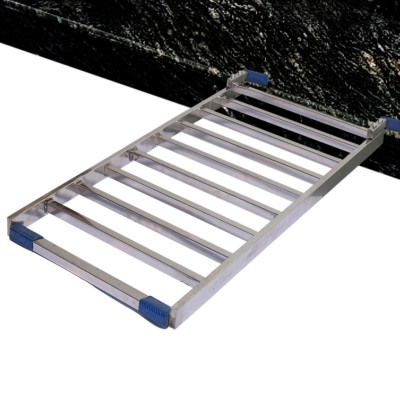 CẦU ĐI XE MÁY INOX . kt 75x40cm