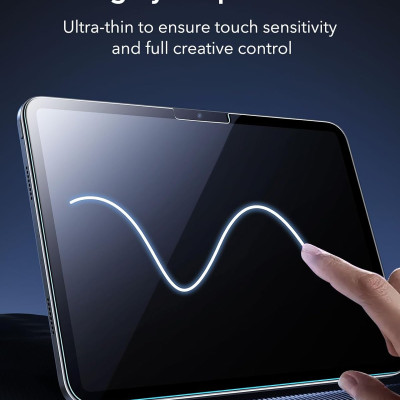 Miếng dán kính cường lực bảo vệ màn hình cho iPad Air 6 13 inch 2024 ESR Tempered-Glass Screen Protector - Hàng Chính Hãng