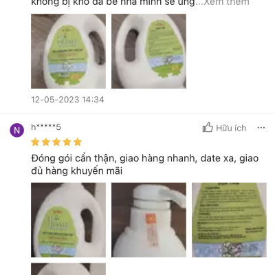 Sữa Tắm Gội Trẻ Em Ecohome Công Nghệ Sinh Học Bảo Vệ Nuôi Dưỡng Da Và Tóc Bé Vượt Trội 1000ml