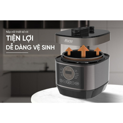 Nồi Áp Suất Điện Tử Đa Năng 5 Lít Sunhouse Mama SHD1580 - Hàng chính hãng