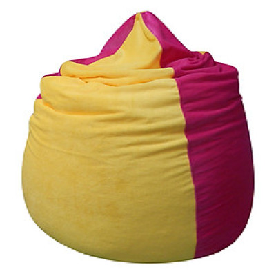 Ghế Lười Hình Giọt Nước Phú Mỹ GH-GINU-DOVA-090 (Đỏ Vàng)