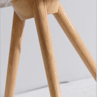 Đèn ngủ để bàn LN200 đế gỗ kèm bóng Led  3 chân  phong cách VINTAGE 