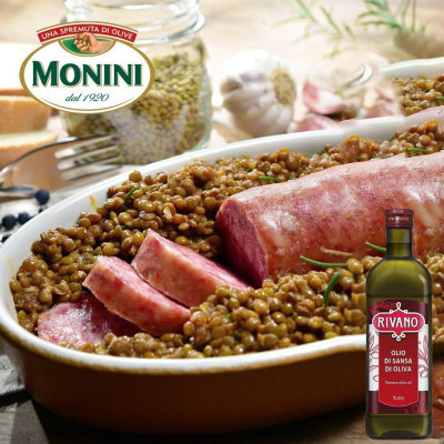 Dầu Bã Oliu Pomace Rivano 1L - Nhập Khẩu Ý | Rivano Pomace Olive Oil 1L