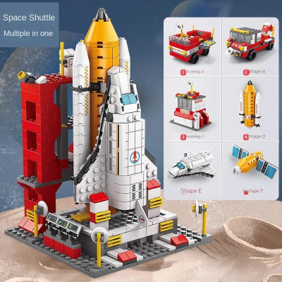 Đồ Chơi Lắp Ráp Tàu Con Thoi 6 Trong 1 - Space Shuttle - Toys&Joys 8832-1 (1000 Mảnh Ghép)