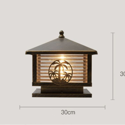 Đèn trụ cổng FIDER trang trí ngoài trời, sân vườn sang trọng.