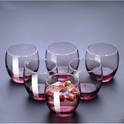 [Chính hãng] Bộ cốc (ly) thủy tinh thấp màu hồng Luminarc Salto 6 chiếc dung tích 32cl - J5386/H5806