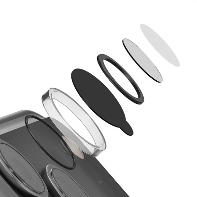 Kính Bảo Vệ Camera Cho iPhone 17/ 17 Air/ 17 Pro/ 17 Pro Max UNIQ OPTIX CLEARSHIELD Cho Hình Ảnh Rõ Nét Kính Cường Lực 9H Hàng Chính Hãng