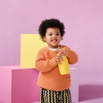 Bình uống nước giữ nhiệt có ống hút chống tràn, chống sặc Tommee Tippee ACTIVE STRAW, 266ml, cho bé từ 12 tháng – Xanh