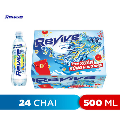 Thùng 24 Chai Nước Giải Khát Revive 500ml