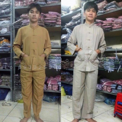 ĐỒ LAM ĐI CHÙA  Lãnh Tụ Cổ Tàu Không Thêu