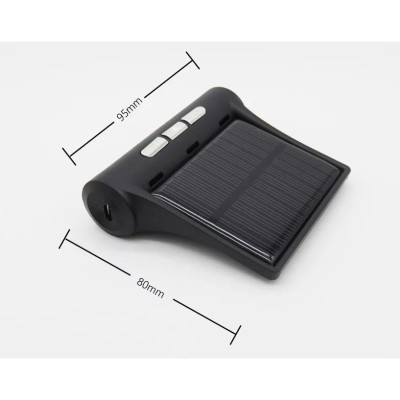 Cảm Biến Áp Suất Lốp TPMS, van ngoài,màn màu, Pin mặt trời 