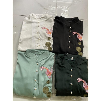 Đồ Lam Đi Chùa # Cá Ngọc Quần Váy # Vải Lụa Cao Cấp# Quần Áo # Đồ Bộ