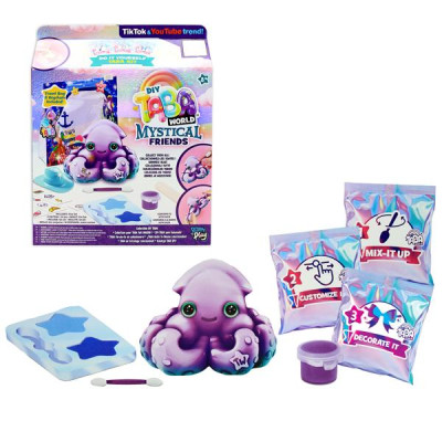 Đồ Chơi Móc Khóa Squishy DIY - Taba World 855048-7L -Bạch Tuộc Kraken