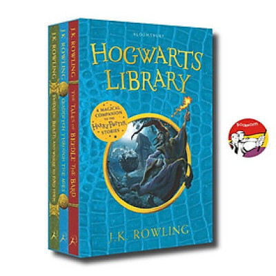 Sách - Hogwarts Library Collection by J.K Rowling. Sách thiếu nhi tiếng Anh/ Children Book/ English