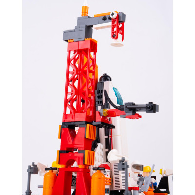 Đồ Chơi Lắp Ráp Tàu Vũ Trụ - Spacecraft - Toys&Joys 8861 (494 Mảnh Ghép)