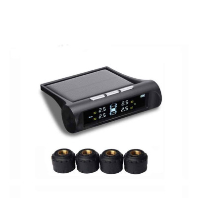 Cảm Biến Áp Suất Lốp Ô Tô TPMS Van Ngoài Màn Hình Rời Năng Lượng Mặt Trời