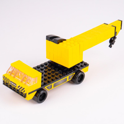 Đồ Chơi Lắp Ráp Xe Công Trình 6 Trong 1 - Construction Vehicle - Toys&Joys 8832-2 (1000 Mảnh Ghép)