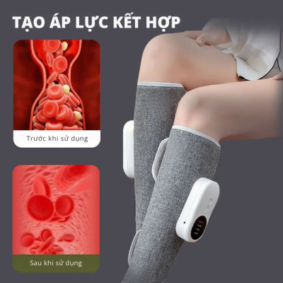 Máy Massage Chân Không Dây Kachi MK427: Giải Pháp Toàn Diện Cho Đôi Chân Khỏe Mạnh - hàng chính hãng