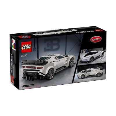 LEGO SPEED CHAMPIONS 77240 Đồ Chơi Lắp Ráp Siêu Xe Thể Thao Bugatti Centodieci (291 Chi Tiết)
