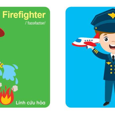 Bộ Sách - My First Picture Book 2 - Song Ngữ Anh Việt - Bìa Cứng 8 Chủ Đề Quét QR File Nghe