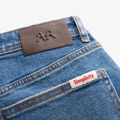 Quần denim nam nhãn point. Tapered - ROUTINE 10F25DPA003