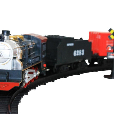 Bộ Đồ Chơi Lắp Ráp Đường Ray Và Tàu Lửa Retro Chạy Pin - Vecto VT22832