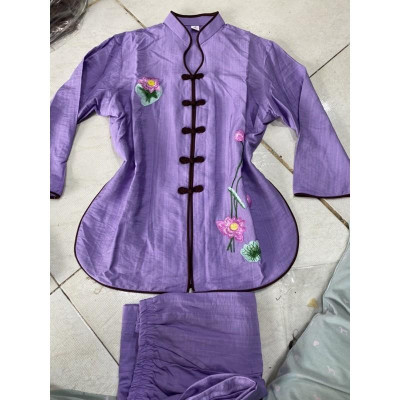 Đồ Lam Đi Chùa # Cổ Tàu Vải Cao Cấp # Quần Áo Nữ # Đồ Bộ Nữ