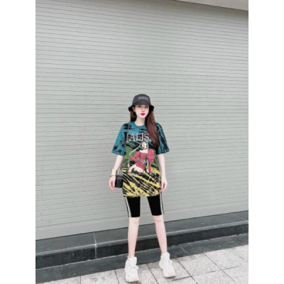 Đồ bộ lửng nữ form rộng in họa tiết hiện đại mẫu mới