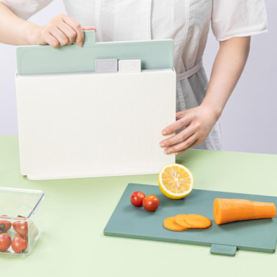 Bộ thớt đa năng Yoko - Chính hãng inochi - Có hộp bảo vệ, Ag+ kháng khuẩn