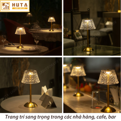 Đèn Led Quầy Bar HUTA Light For Life RESBED3 Cảm Ứng Tích Điện, Điều Chỉnh Ánh Sáng Vàng