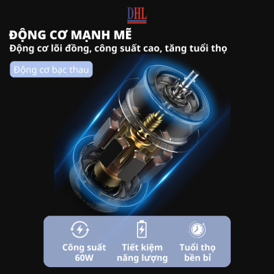 Quạt cây Mitomo FCE-60HE/HEV cao cấp, công suất 60W hàng chính hãng - Bảo hành 2 năm