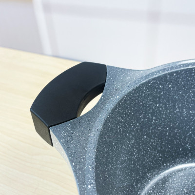 Nồi đá Lock&Lock Stone 2 tay cầm LCA6242D 24cm