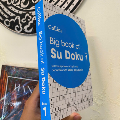 Sách - Big Book of Su Doku Book 1 by Collins | Test Powers of Logic with Su Doku Puzzles