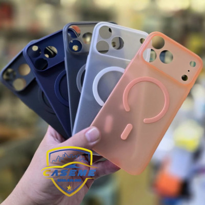 Ốp lưng cho iPhone Air, iPhone 17, iPhone 17 Pro, iPhone 17 Pro Max Memumi Slim Case Magnetic siêu mỏng - Hàng Nhập Khẩu