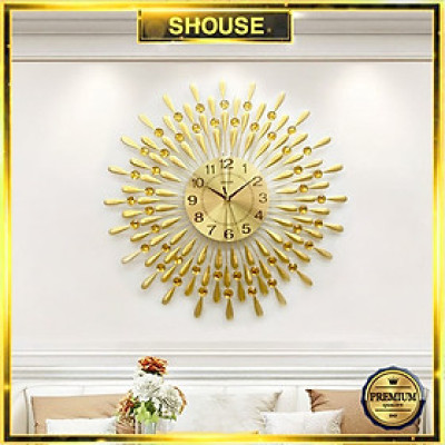 Đồng Hồ Treo Tường Trang Trí Đẹp S-A30 độc lạ 3d cỡ lớn nghệ thuật phù hợp cho phòng khách, phòng ngủ