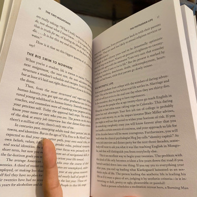 Sách - The Second Mountain by David Brooks | Philosophy / Self Help / Psychology English Book