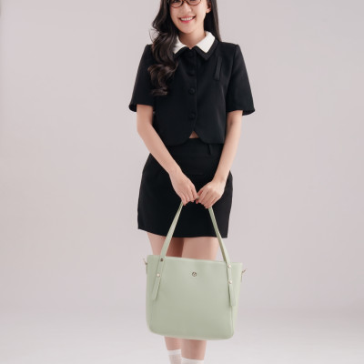 Túi Yuumy ( Thời trang nữ công sở dáng vuông - Túi xách da Seasand YTX56 )