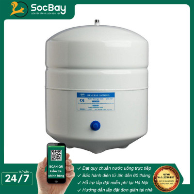 Bình áp máy lọc nước RO, Tặng kèm van bình áp - Hàng Chính Hãng